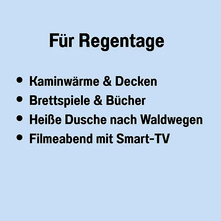 Waldidyll - Ruhe Mitten Im Wald Appartement *